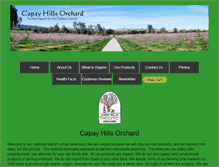 Tablet Screenshot of chorganicalmonds.com